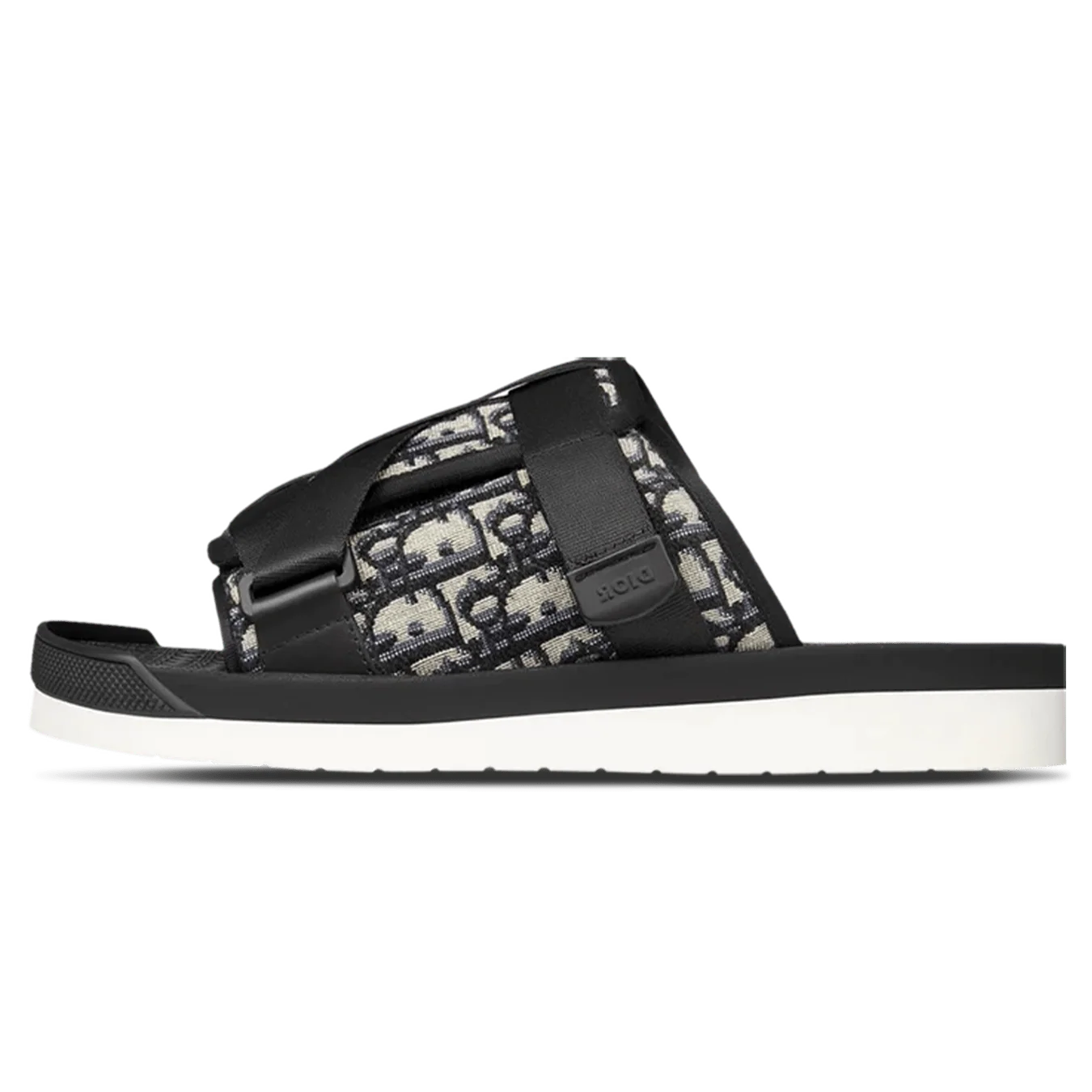 Dior Alpha Sandal 'Dior Oblique 'Beige Black'