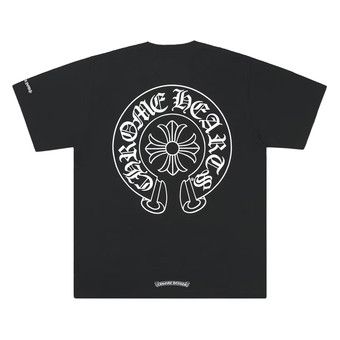 Chrome Hearts Horseshoe Logo Pocket T-Shirt 'Black'