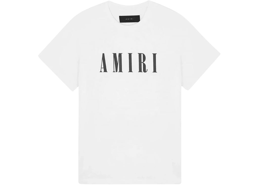 Amiri Short-Sleeve Logo T-Shirt 'White'