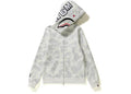 BAPE Glow in the dark city camo ape head full zip hoodie