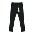 Purple Brand Black Raw Jeans