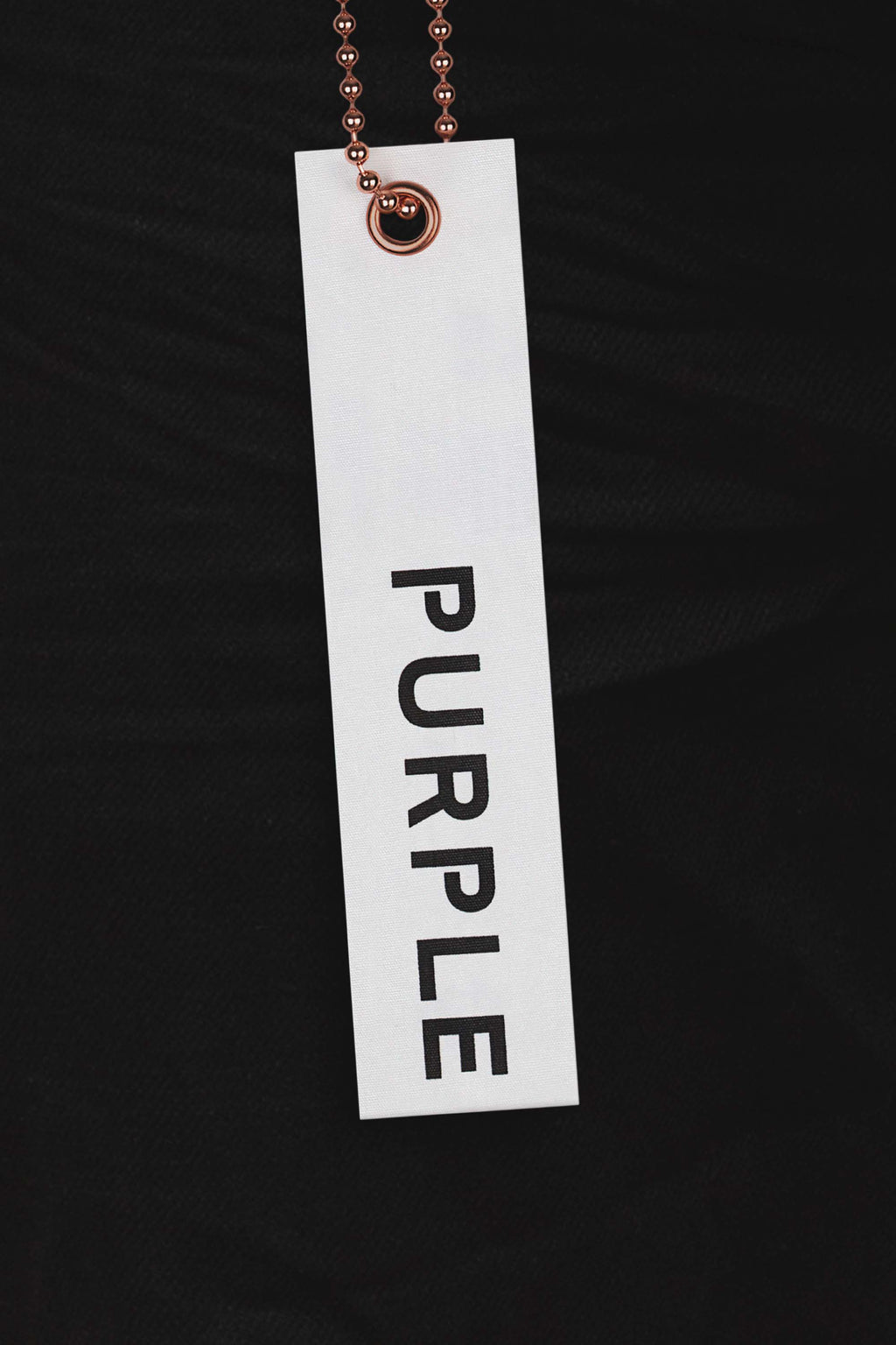 Purple Brand Black Raw Jeans
