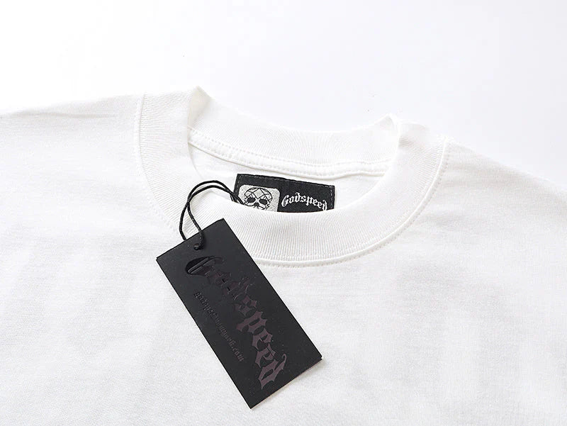 Godspeed Racer Goldie T-Shirt 'White'