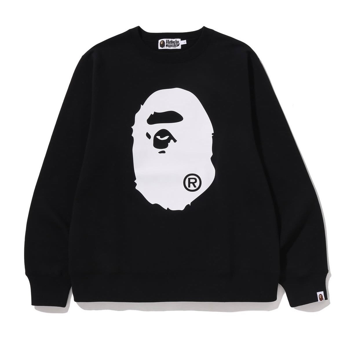 BIG APE HEAD CREWNECK SWEATSHIRT