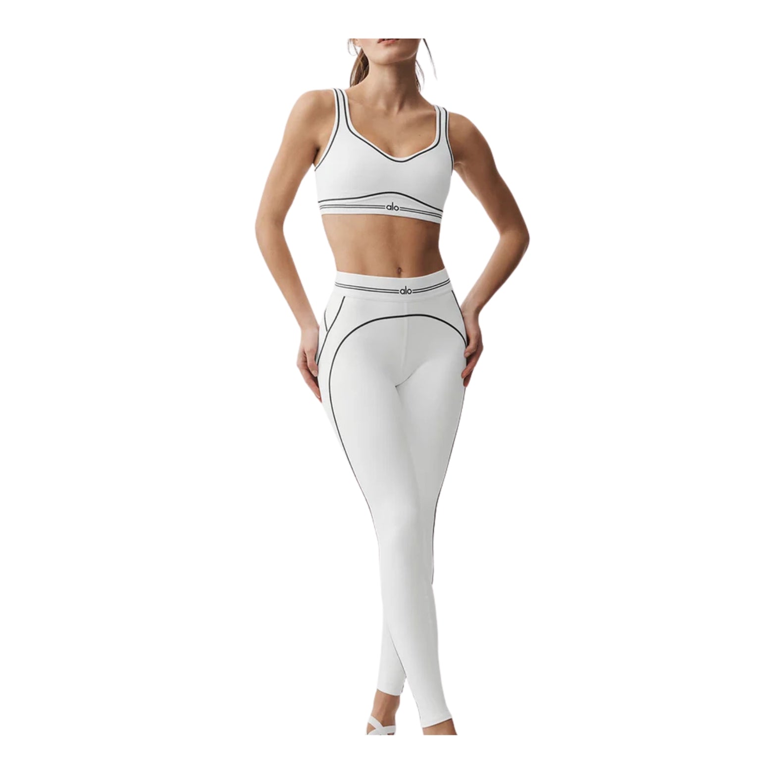 Alo Airbrush Heart Throb Set 'White'