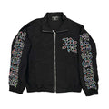 Mixed Emotions Rhinestone Nylon Jacket