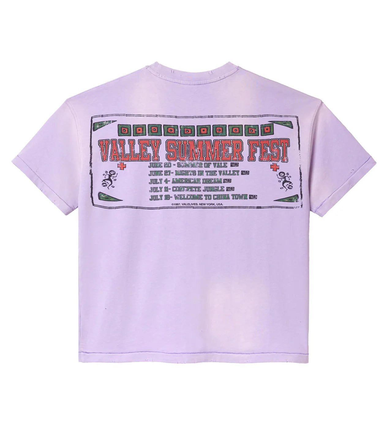 Vale Forever Icon Bling T-Shirt 'Purple'