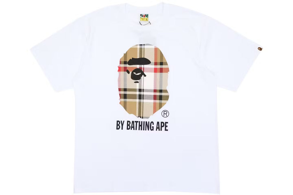 BAPE A Bathing Ape Check by Bathing Tee