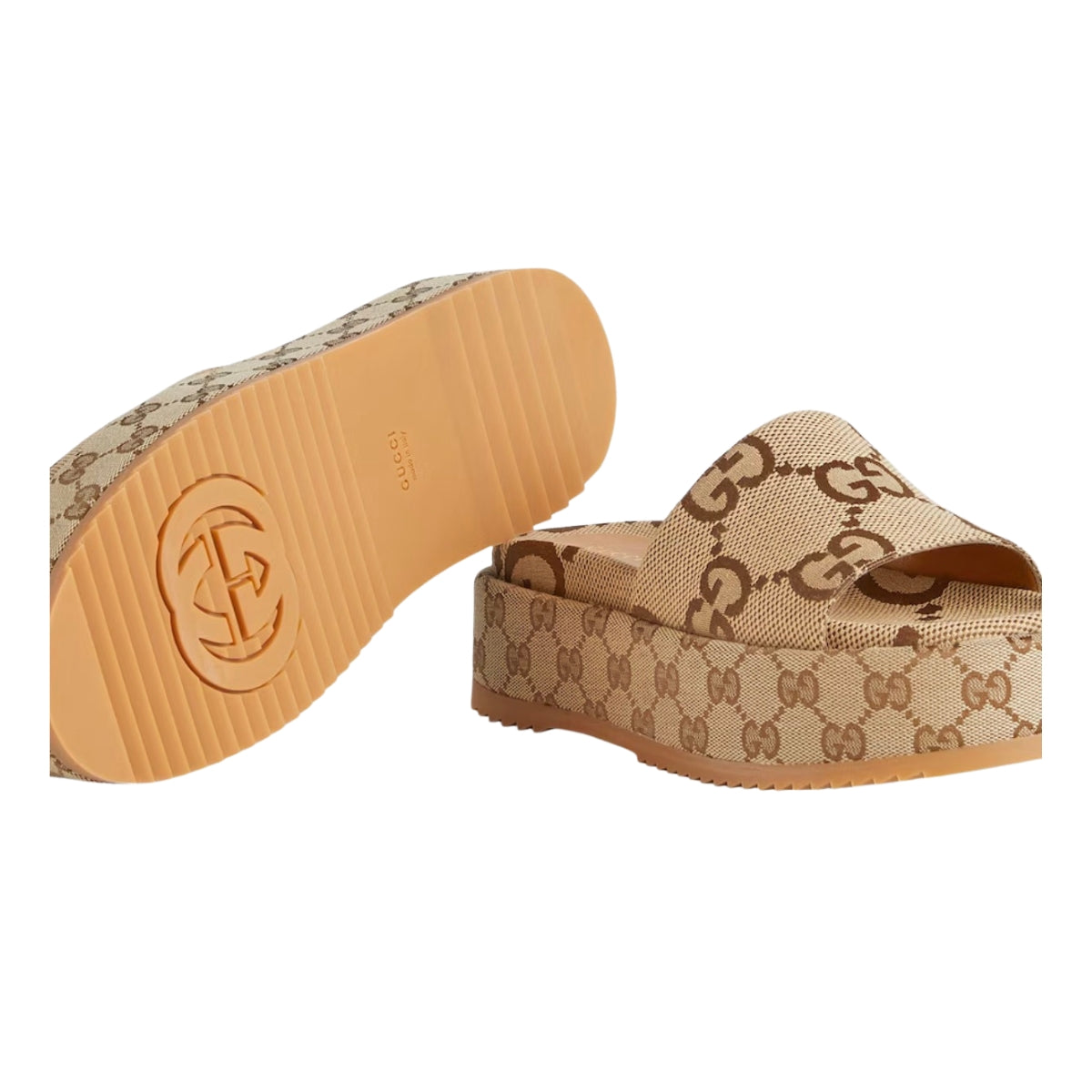 Gucci Wmns Platform Slide Sandal