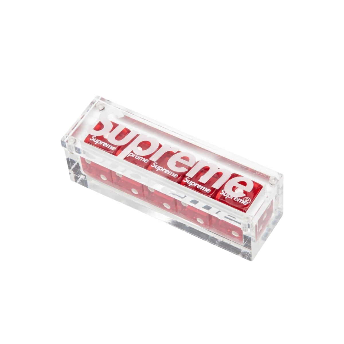 Supreme Dice Set of 5 'Red'