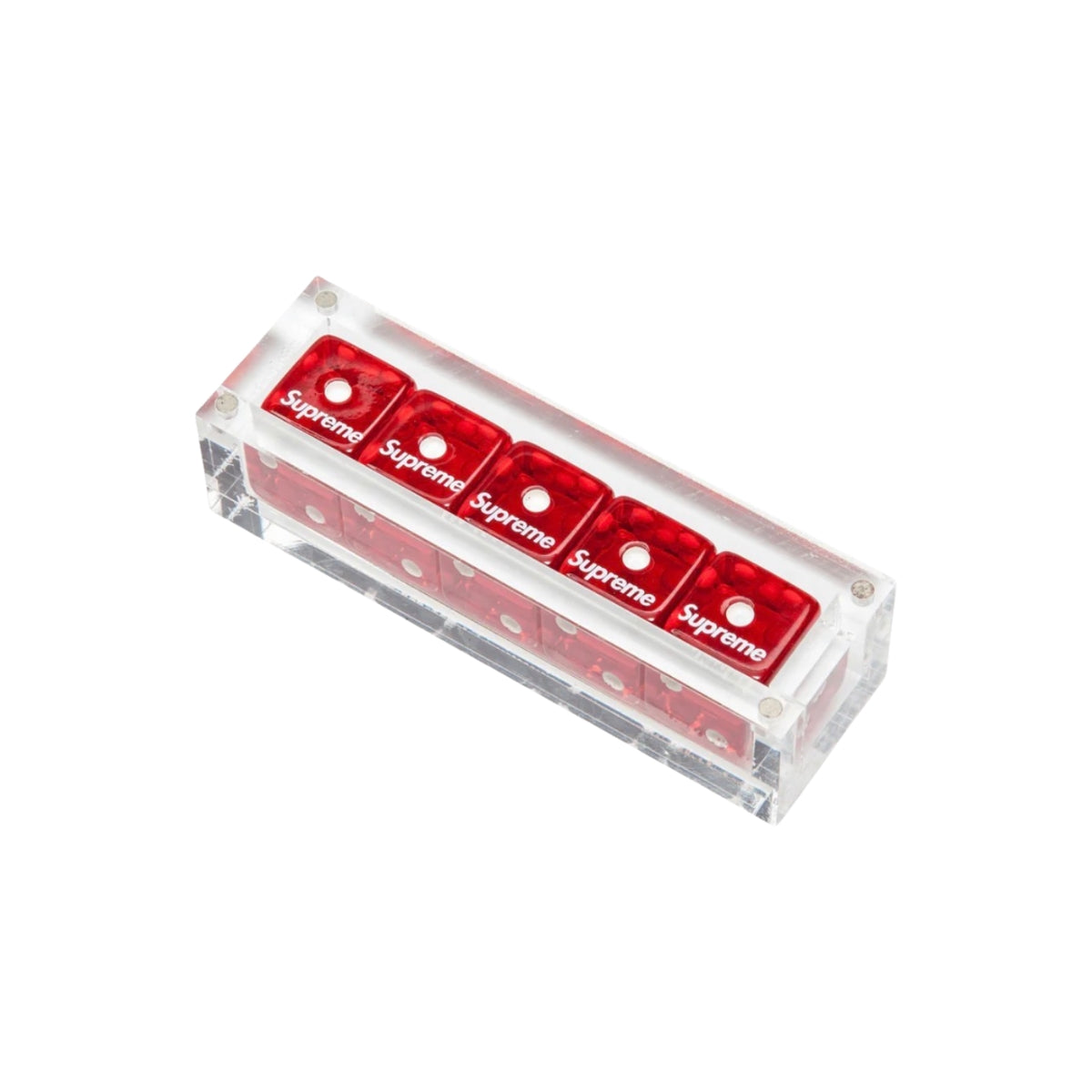 Supreme Dice Set of 5 'Red'