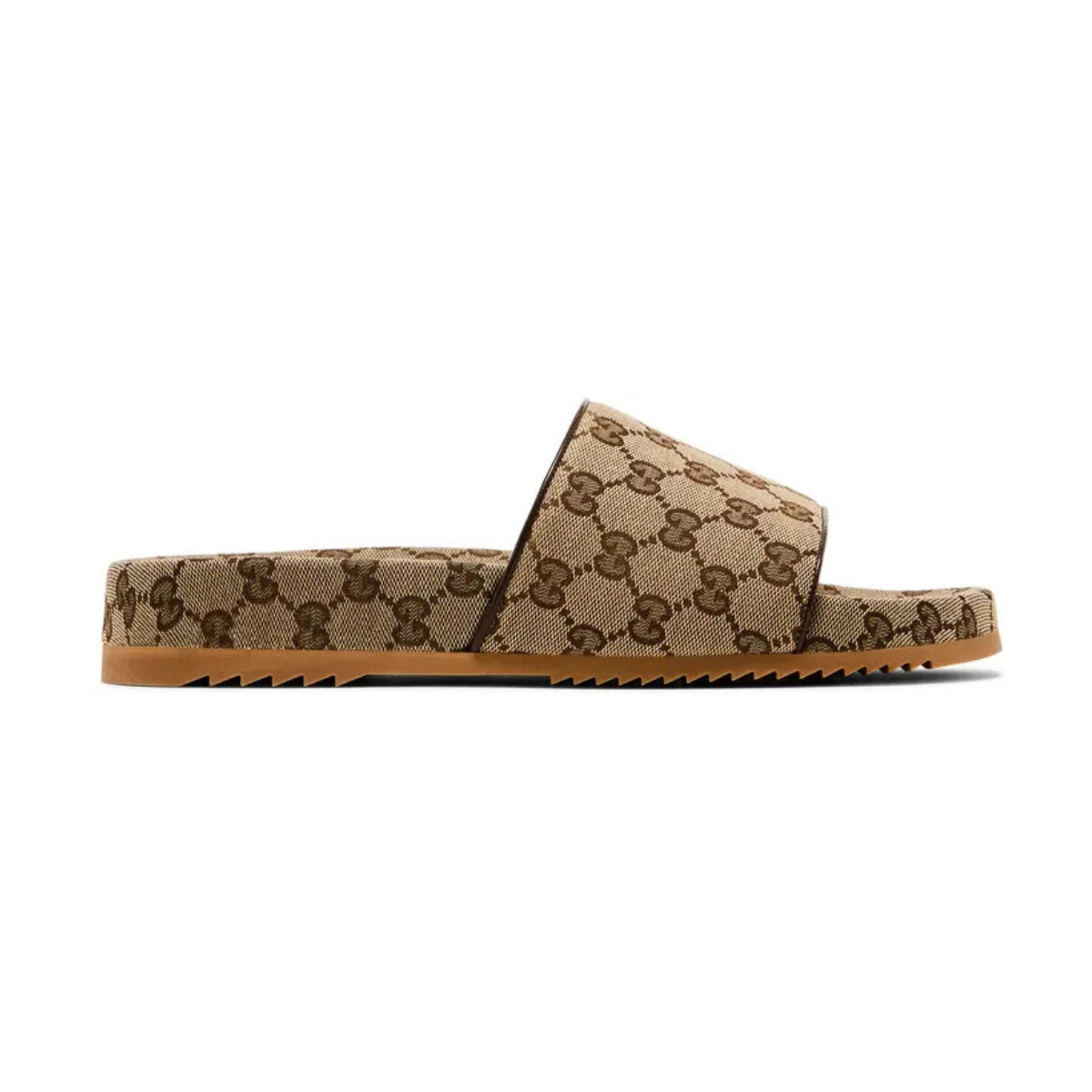 Gucci Men’s GG Canvas Slide Sandal 'Beige Monogram'