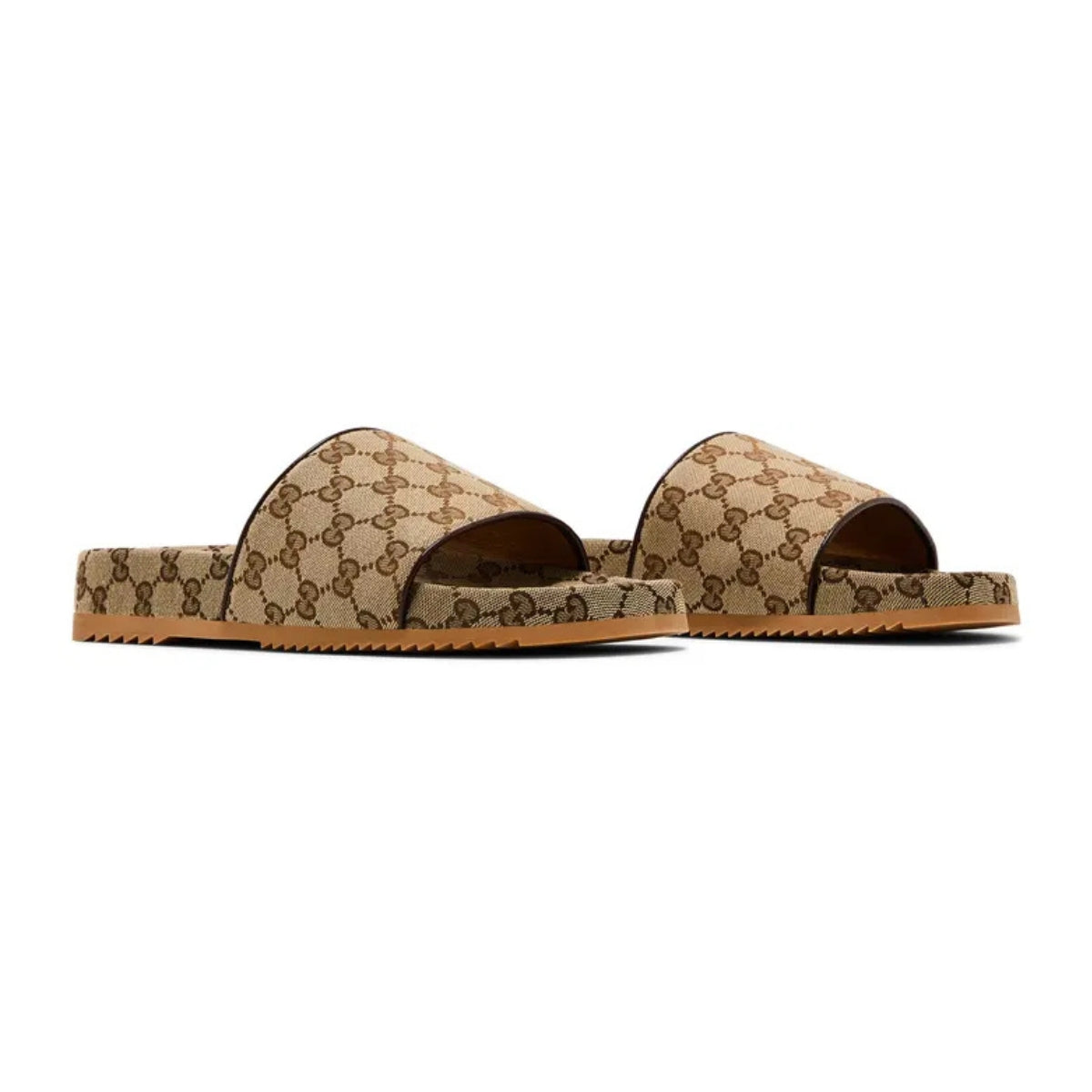 Gucci Men’s GG Canvas Slide Sandal 'Beige Monogram'