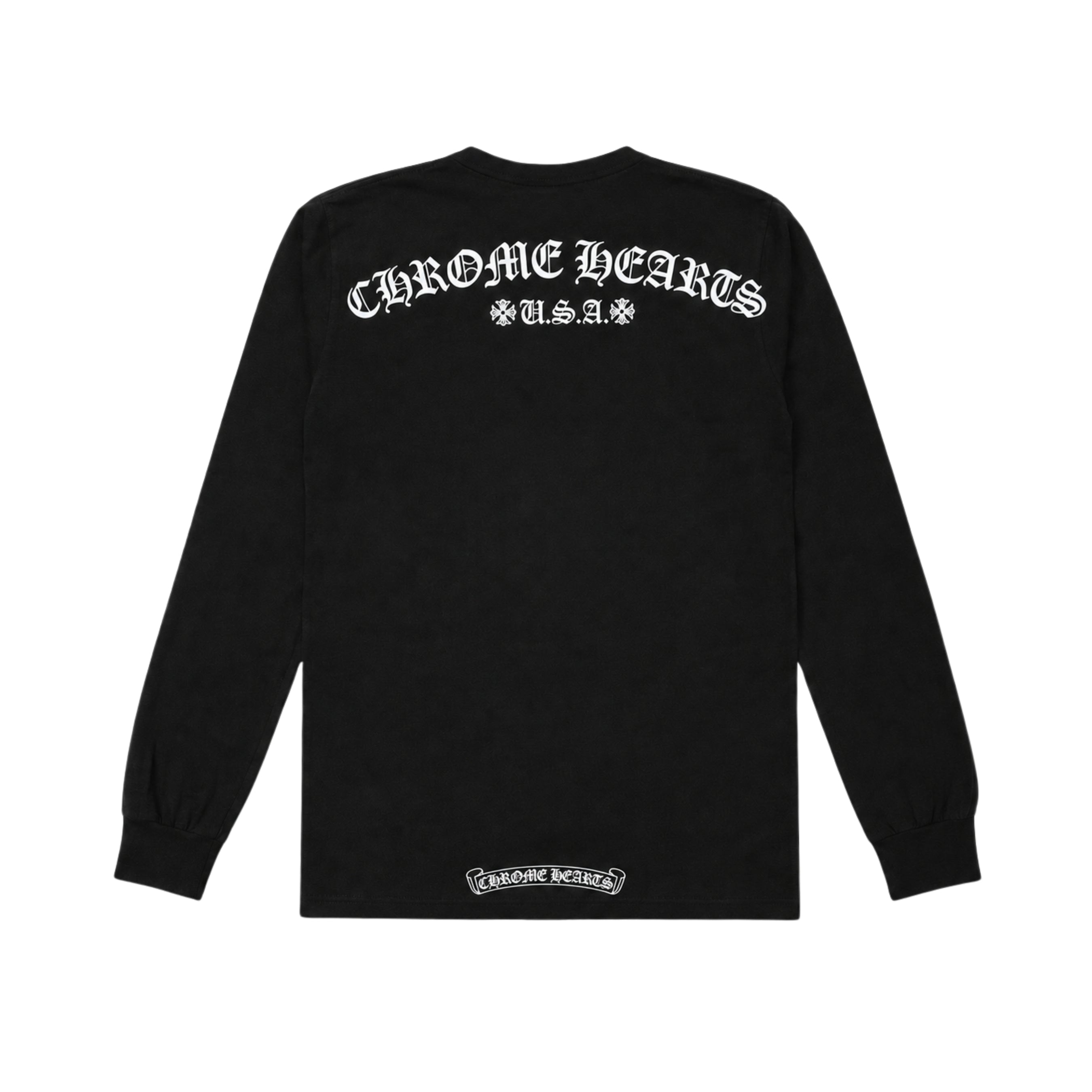 Chrome Hearts Horse Shoe T-Shirt 'Black'