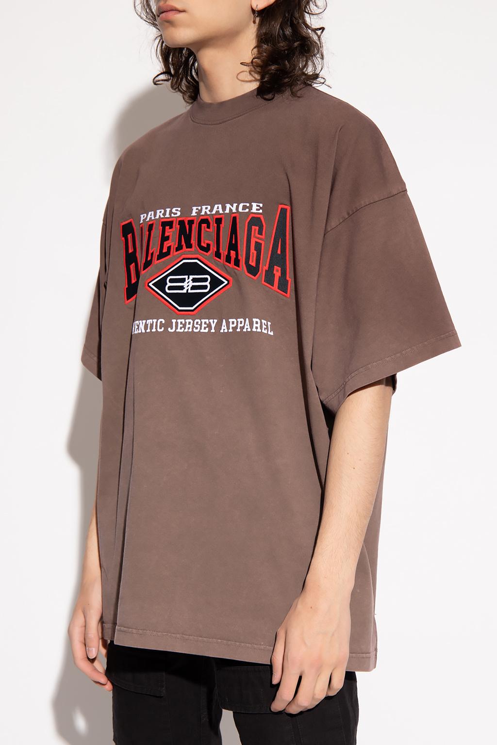 Balenciaga Logo Print T-Shirt