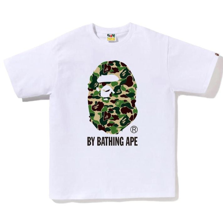 BAPE ABC Camo By Bathing Ape Tee 'White/Green'