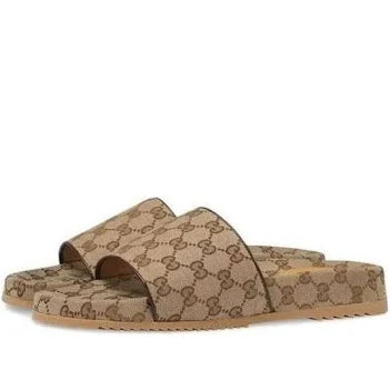 Men's Gucci Canvas Slide Sandals