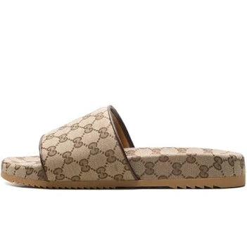 Men's Gucci Canvas Slide Sandals
