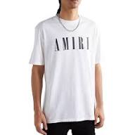 Amiri Short-Sleeve Logo T-Shirt 'White'
