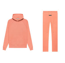 Essentials Sweatsuit 'Coral Red'